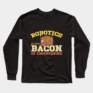 Robot T-Shirt For Engineers Programmers And Geeks Long Sleeve T-Shirt